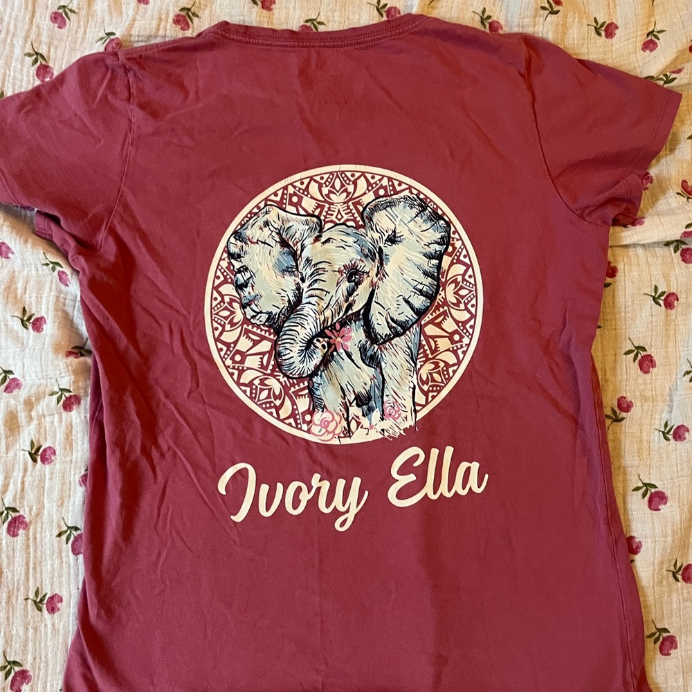 Ivory Ella T-shirt Pink
